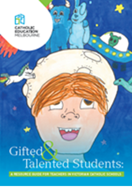 Front cover of the Gifted and Talented Students booklet