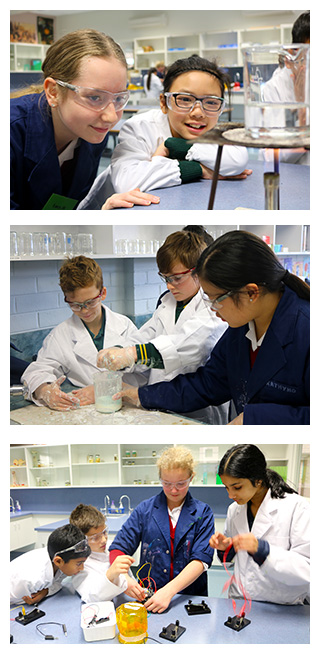 Avila College students mentor local primary school students in Science projects