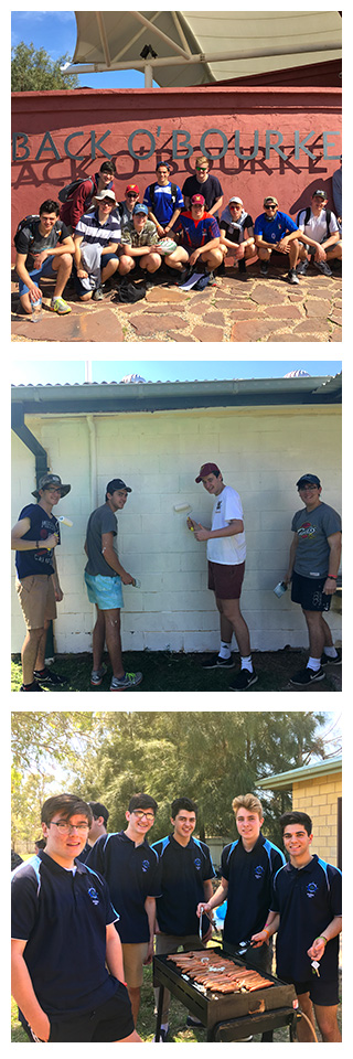 Image of students at Marcellin Solidarity Camp