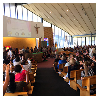 2017 welcome mass at Thomas Carr College, Tarneit