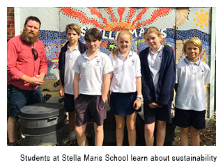 Stella Maris School students