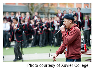 Speaker at Xavier College