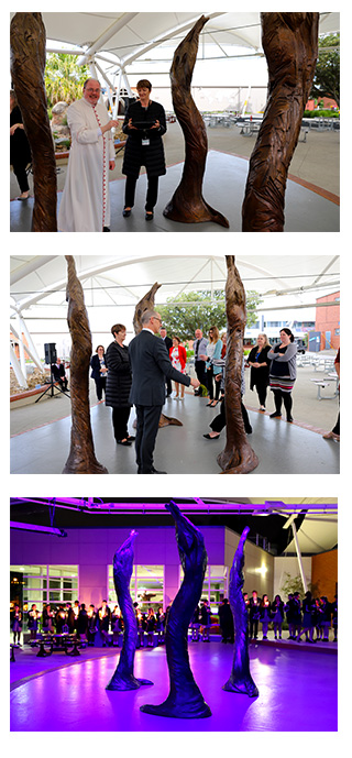 Images from the latest art installation at Aquinas College, Ringwood.