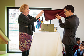 Images from Glowrey Catholic Primary School opening.