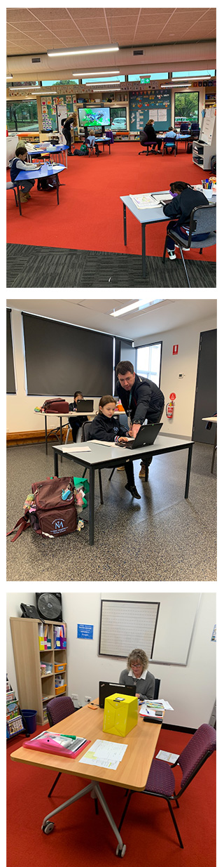 Classrooms from St Mary Magdalen’s School, Chadstone.