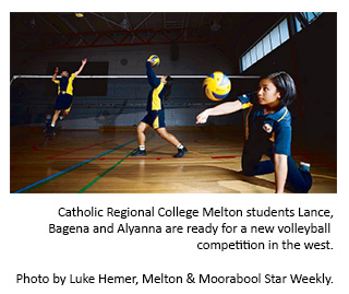 Catholic Regional College Melton students