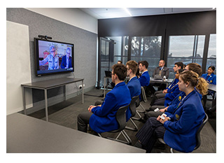 St Monica’s College, Epping classroom.
