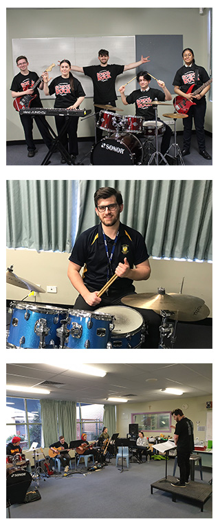 Michael Perryman who has been anonymously entered into the 2020 Telstra ARIA Music Teacher of the Year Award.