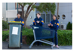 St Monica’s College, Epping students.