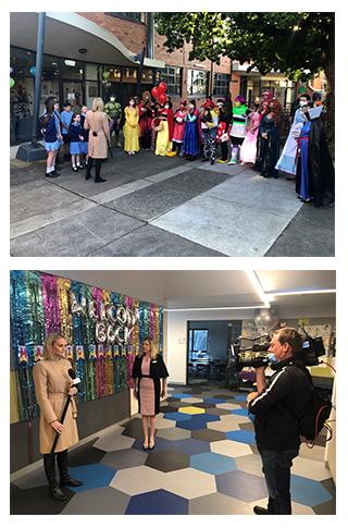 Teachers from St Martin of Tours School, Rosanna, dressed as Disney characters to celebrate ‘the happiest place on earth’.