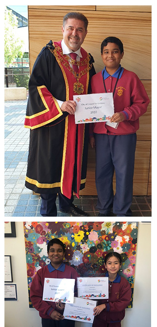 St Anthony’s School, Noble Park school captains.