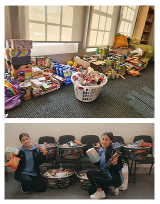 non-perishable foods and hygiene products, to assist the Antonine Sisters and staff at the orphanage