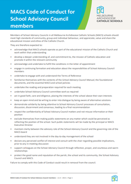 code of conduct