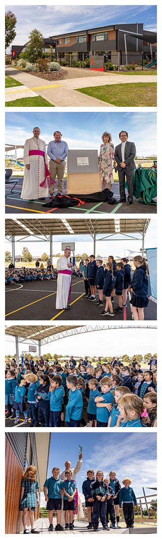 St Catherine of Sienna opening and blessing