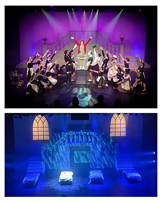 Performances from secondary schools.