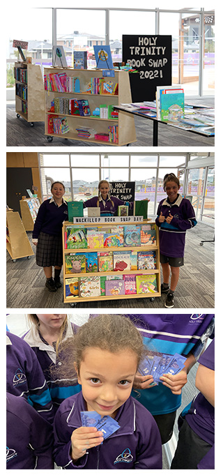 Students at Holy Trinity Catholic Primary School, Sunbury.