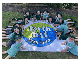 Earth Fest celebrations from Our Lady Star of the Sea School, Ocean Grove.