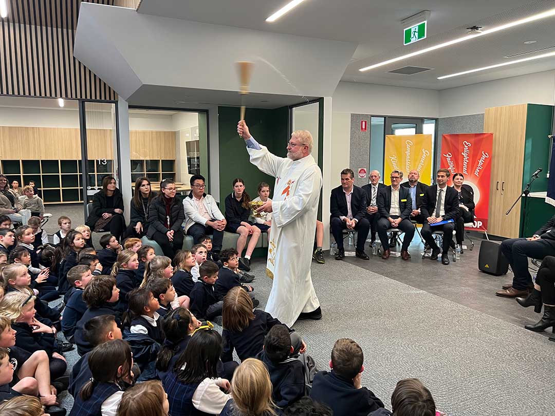 blessing of the new centre