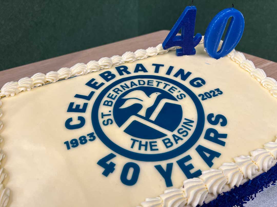 40th anniversary cake