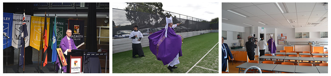 opening of facilities at Nazareth College