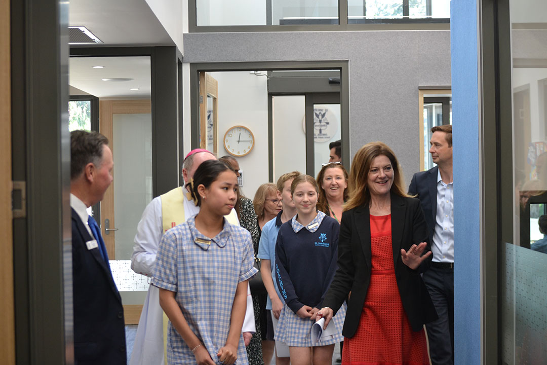 opening of new facilities at St Joachim’s School