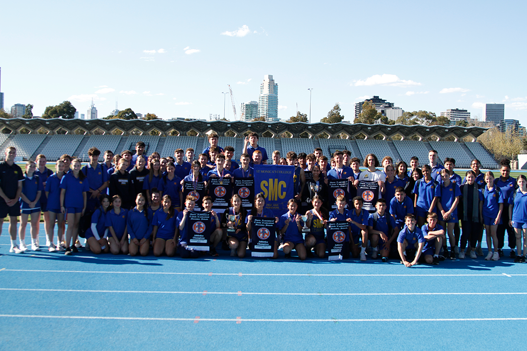 students from St Monica's College