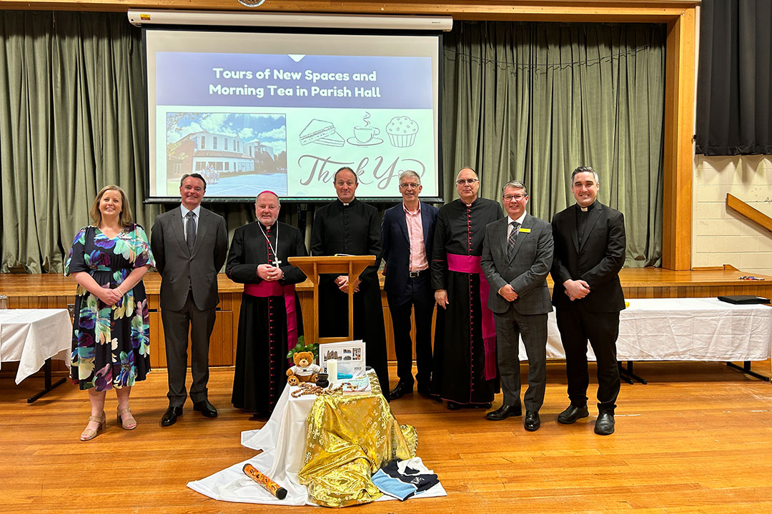 opening and blessing of the new facilities at St Mary's School