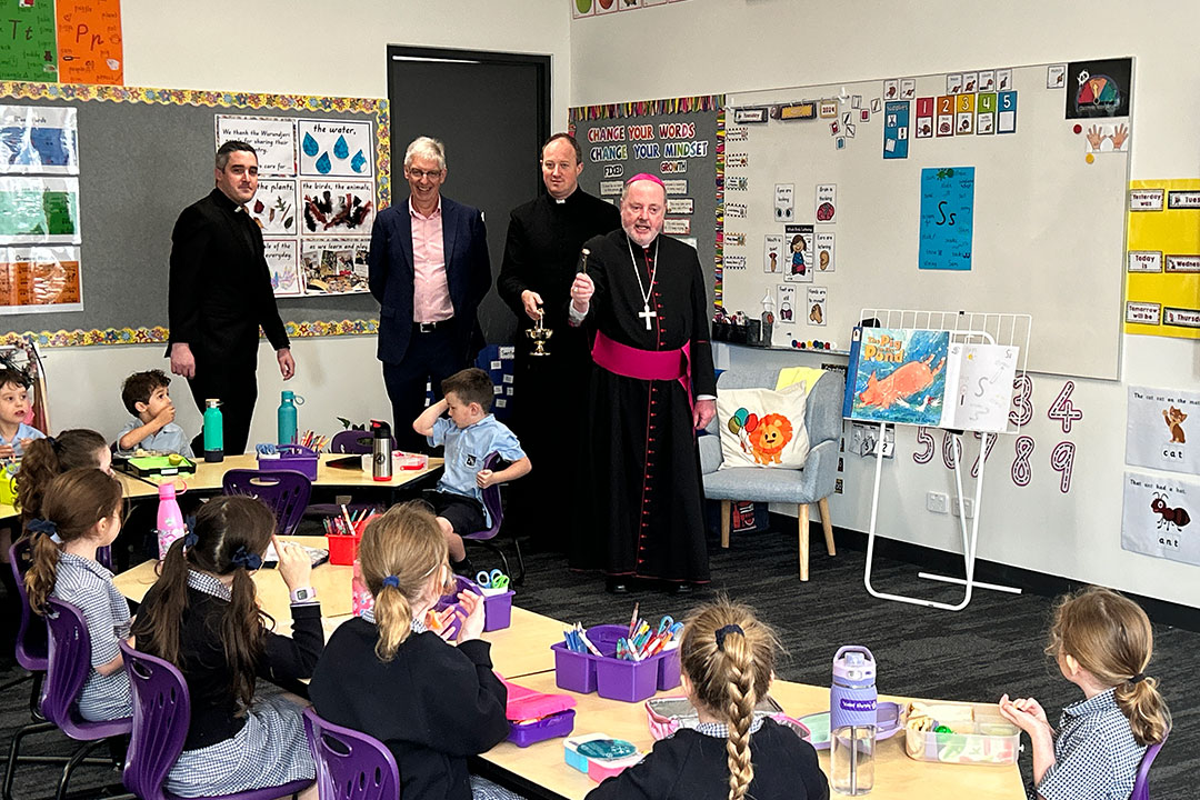 opening and blessing of the new facilities at St Mary's School