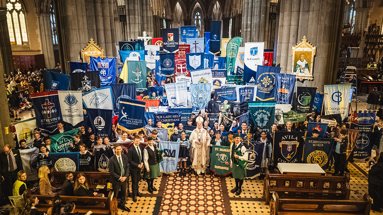 Mass of St Patrick group photo