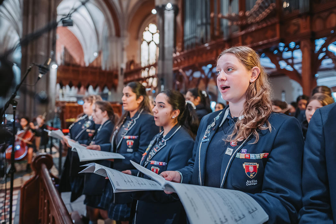 Mass of St Patrick choir
