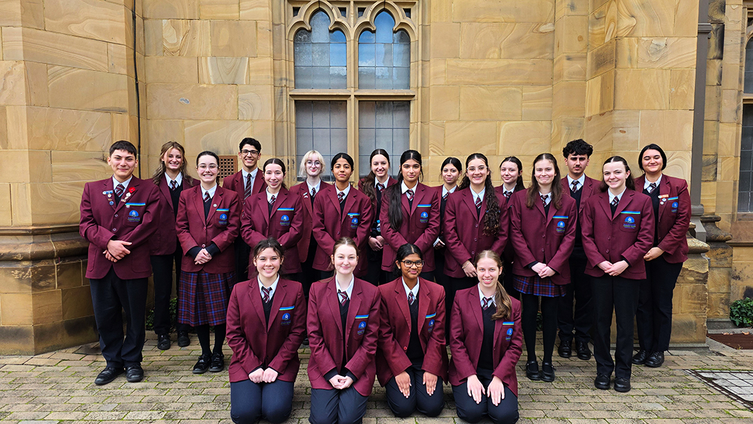 Students from Marymede Catholic College