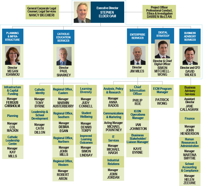 CEM org chart