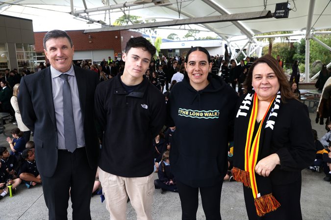 Principal with Leanne Brooke, General Manager of The Long Walk