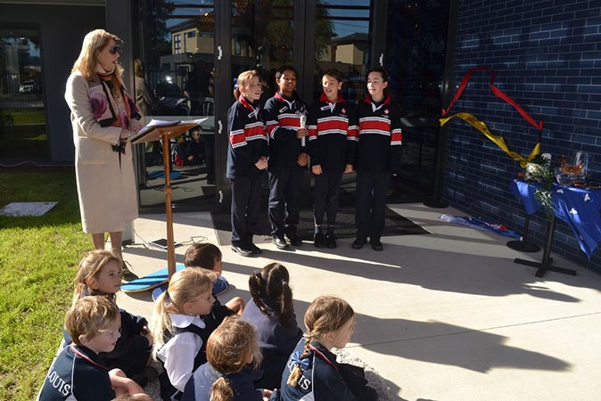 opening and blessing of the new administration and leadership building
