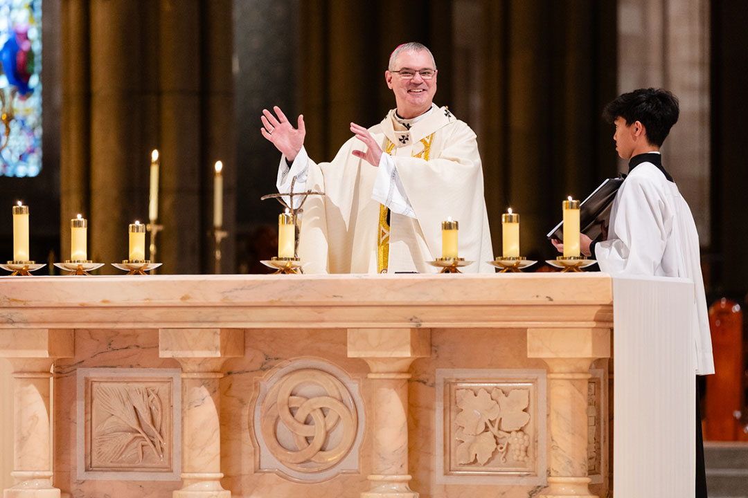 Mass at St Patrick’s Cathedral