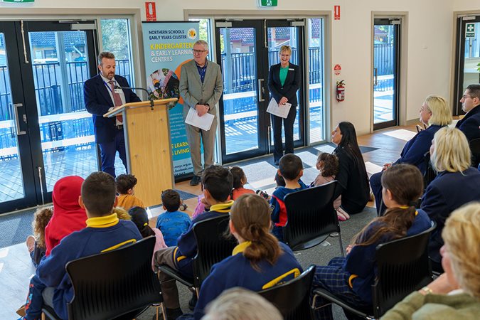 opening of the early learning centre