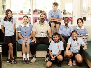 Students at Mary Glowrey