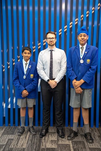 Ethan Ajeesh and Gurmaan Singh